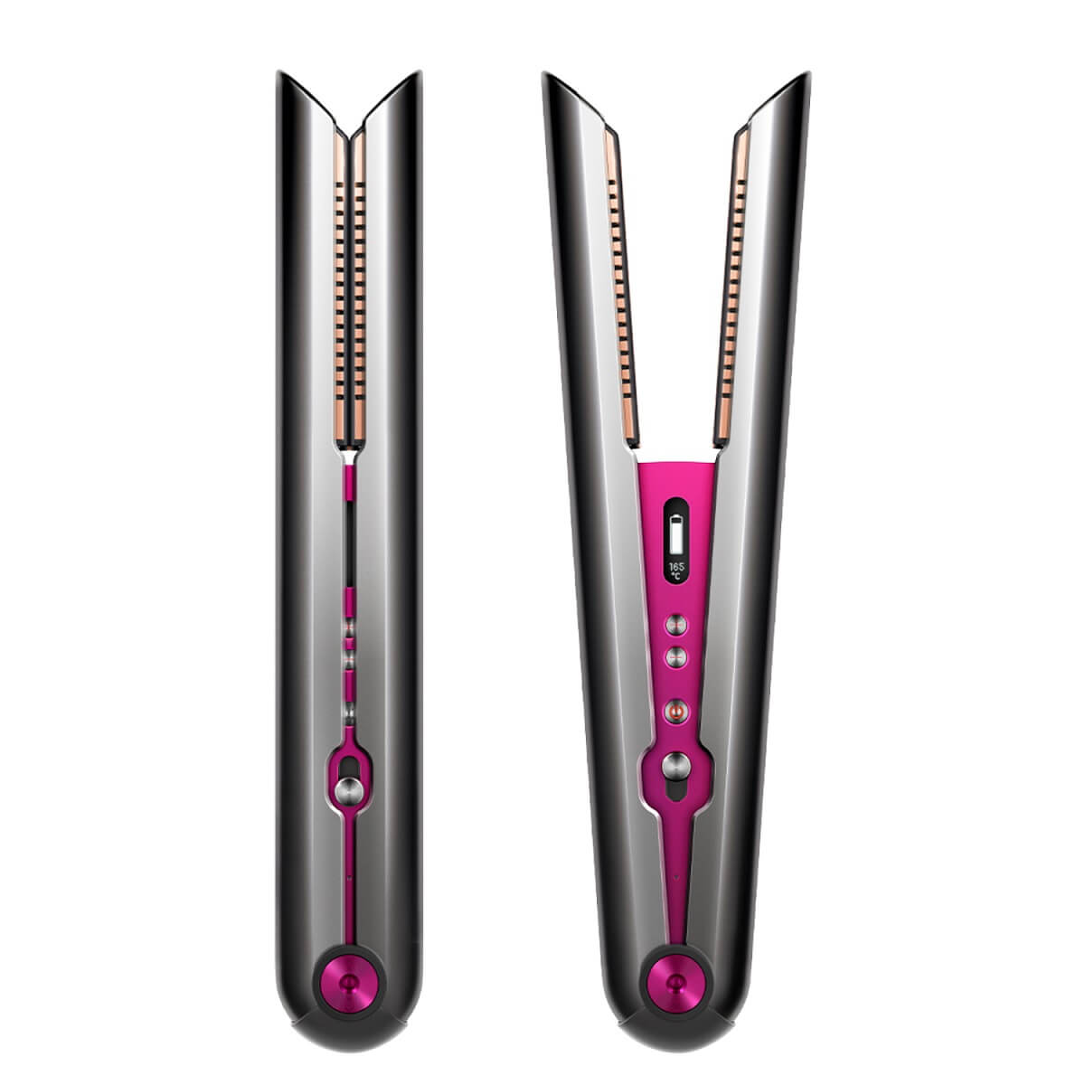 ALACIADORA DE CABELLO DYSON CORRALE™ COLOR NICKEL / FUCHSIA